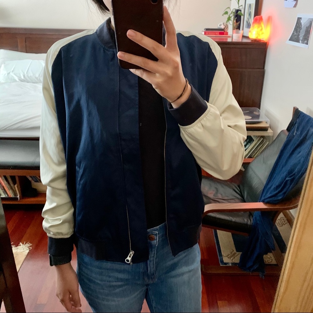 Levi Bomber Satin Jacket